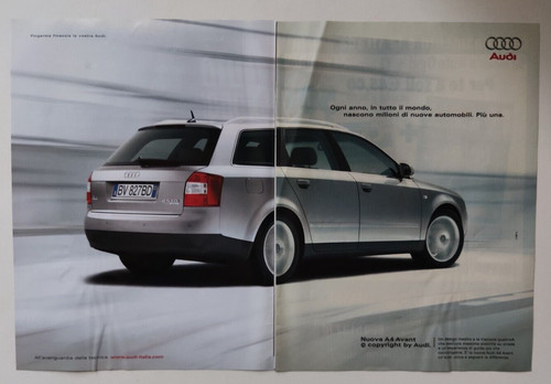 Pubblicita audi avant - a4,