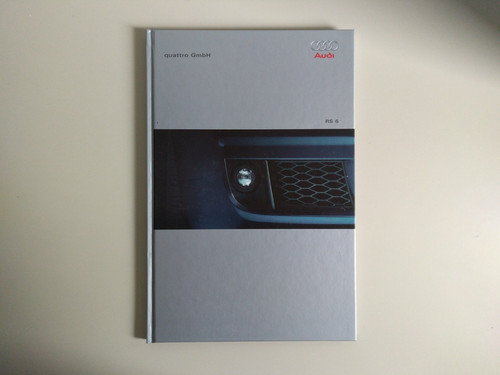 Depliant brochure audi rs6 - depliant,