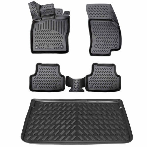 Set gummimatten vasca - set, &